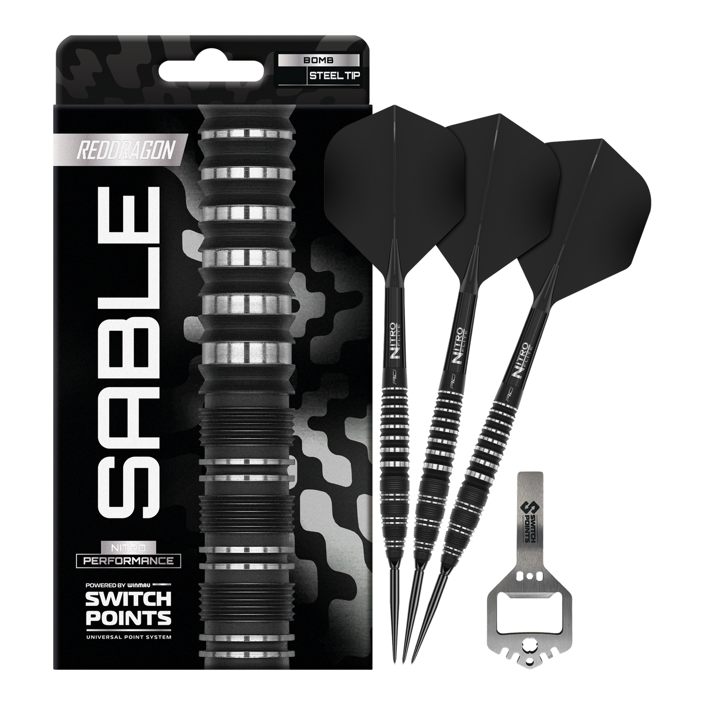 Red Dragon Sable Bomb Switch Point Steeldarts