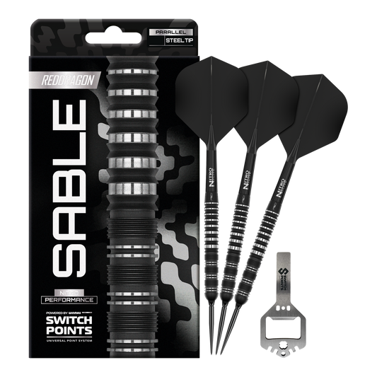 Red Dragon Sable Parallel Switch Point Steeldarts