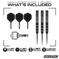Red Dragon Sable Parallel Switch Point Steeldarts