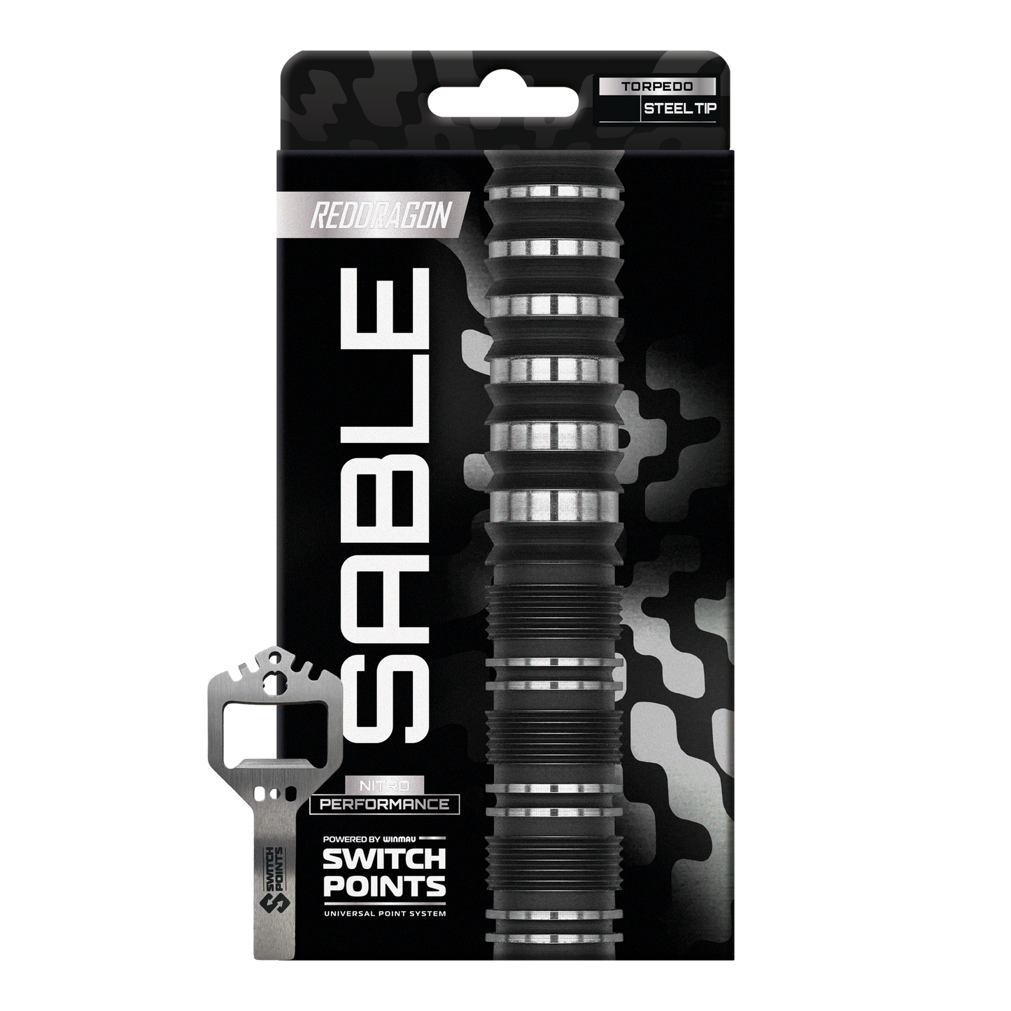 Red Dragon Sable Torpedo Switch Point Steeldarts