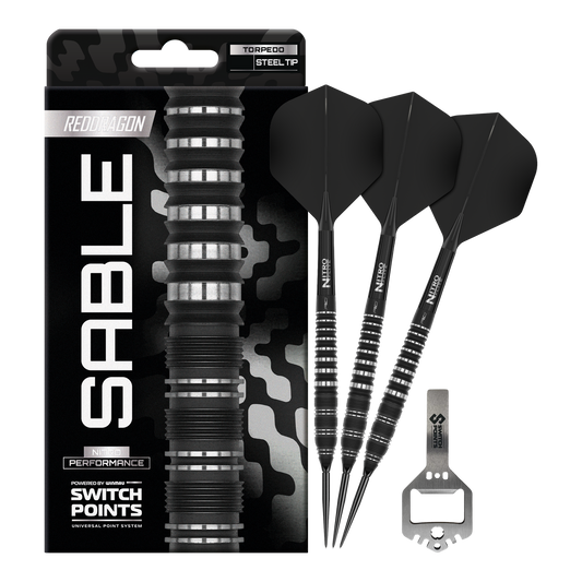 Red Dragon Sable Torpedo Switch Point Steeldarts