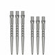 CALIBURN EVO DART POINTS - RIPPLE - NO LIP - SILVER