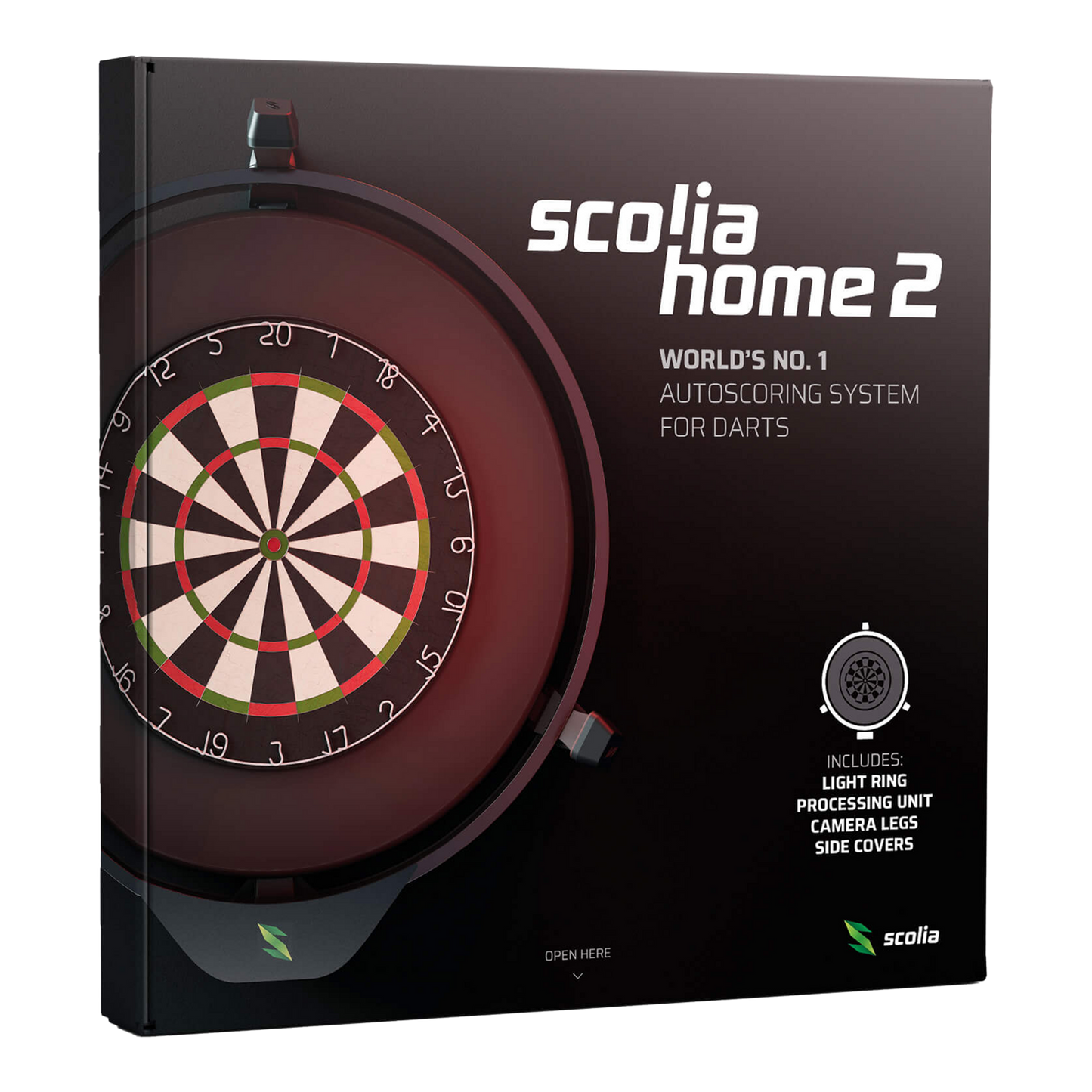 Scolia Home 2 Electronic Autoscoring System mit Beleuchtungsring 2026