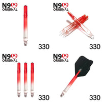 L-Style - Locked Straight Shaft - Natural Nine - Transparent-Rot
