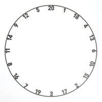 ZAHLENRING ONEPIECE GRAPHITE