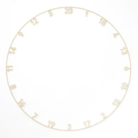 ZAHLENRING ONEPIECE IVORY SISAL