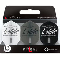 L-Style - Champagne Flight Pro - Vintage Logo - Shape
