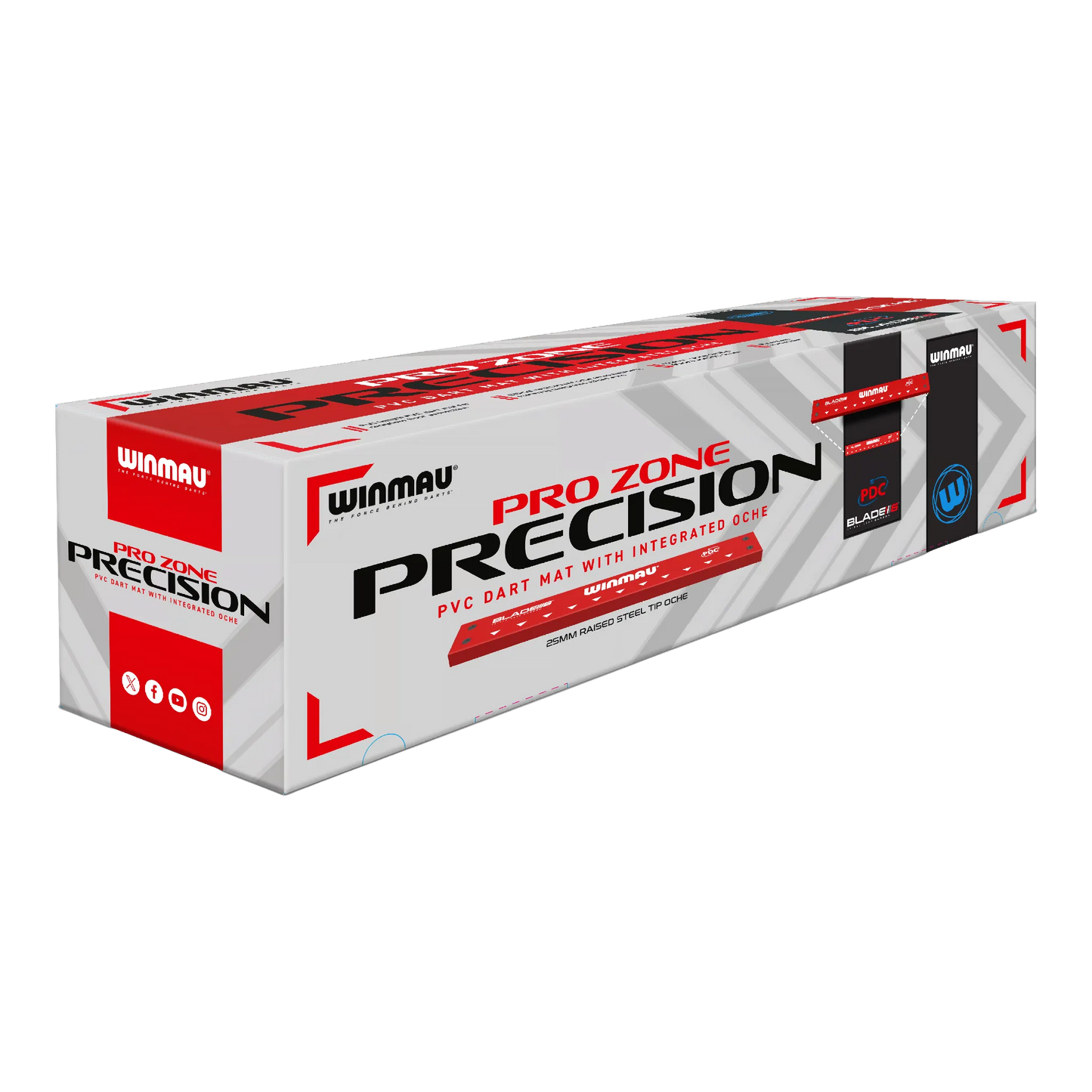 Winmau Pro-Zone Precision Blade 6 Dartmatte mit Oche